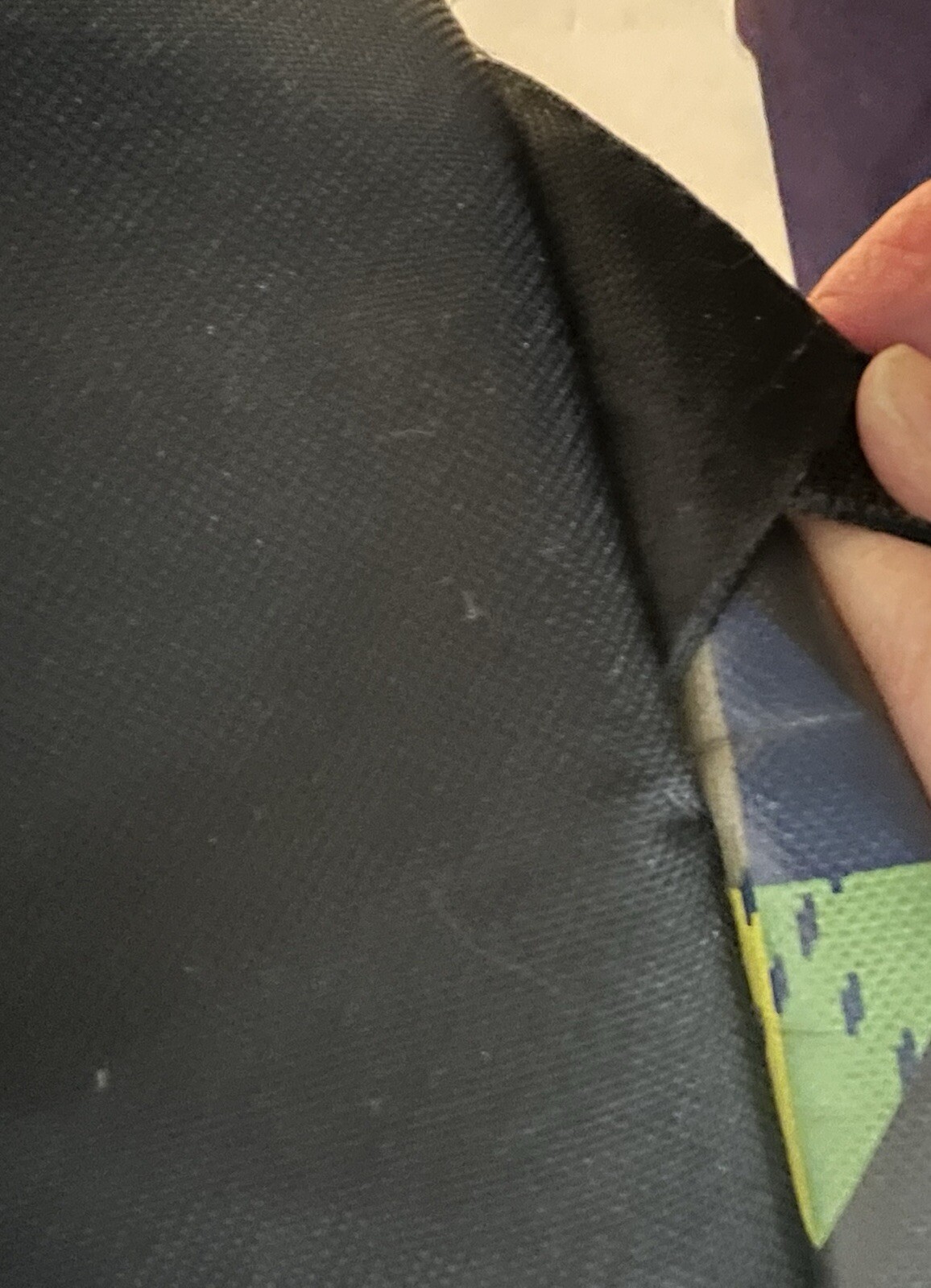 Y2K O'NEILL BACKPACK GREEN ARGYLE PATTERN -GREAT … - image 11