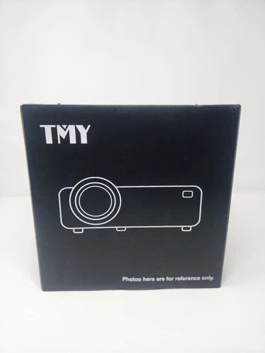 NEW TMY Mini Projector, Upgraded Bluetooth Projector with Screen, 1080P Full HD