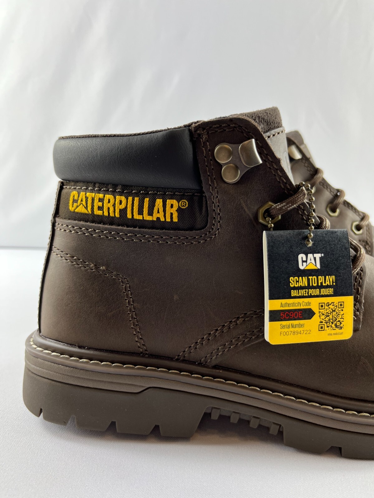 Caterpillar CAT Outbase Waterproof Brown Men's Work Boots. eBay