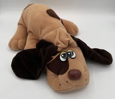 Vintage 1985 Pound Puppies 18" Light Brown with Dark Brown Spots Hound TONKA Dog