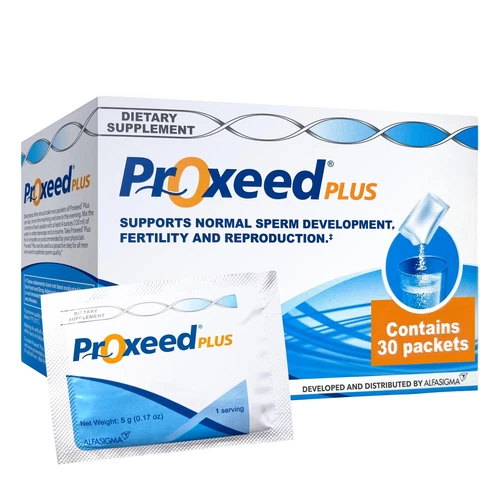 Proxeed Plus Fertility Supplement for Men 30 Packets &ndash; Sperm Count & Motility