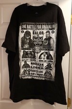 new NXT Brooklyn TakeOver 2015 PPV T-Shirt Balor Owens Battle for Brklyn WWE XXL