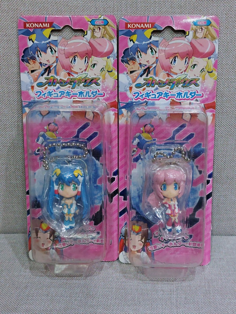 Otomedius Aoba Anoa Erul Tron Keychain Figure Set Konami Prize