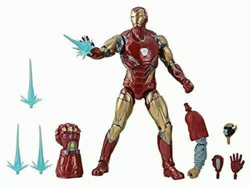 Marvel Legends 6" SCALE AVENGERS END GAME IRON MAN [BAF THOR] NEW (HASBRO)