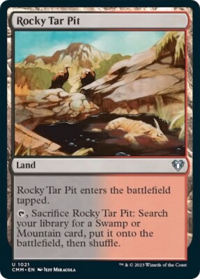 Rocky Tar Pit Commander Masters Regular