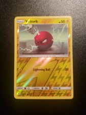 💥Pokemon Hidden Fates Voltorb Reverse Holo Common 21/68 Clean Lightning