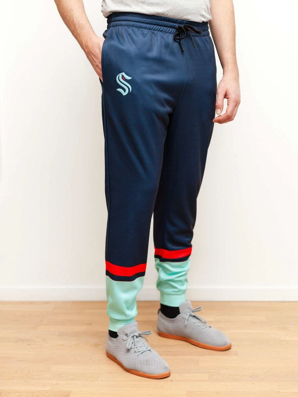 Seattle Krakken Hockey Jogger Pants, Gift for Fan