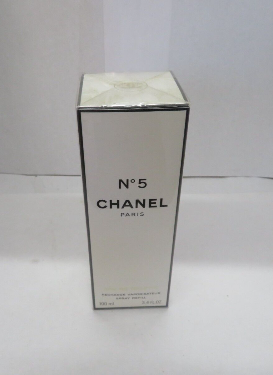 Chanel No. 5 Eau De Toilette Spray 3.4 Fl oz/100 ml Recharge