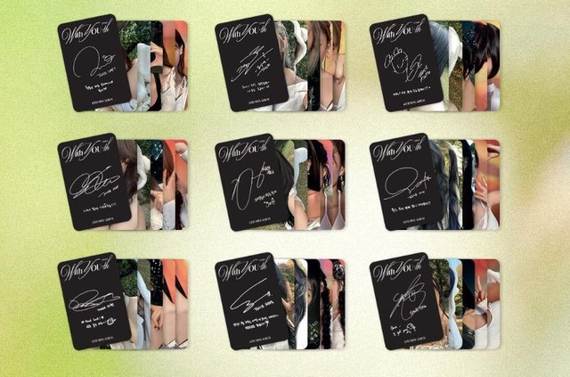 TWICE With YOU-th 13TH MINI Album PHOTOBOOK VER. OFFICIAL ALBUM PHOTOCARD ONLY