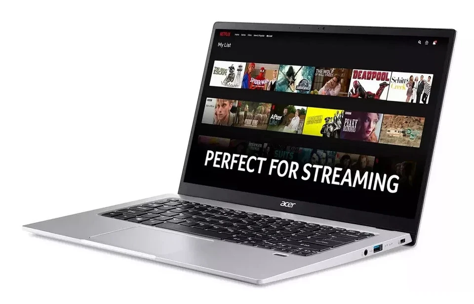 Acer Swift 1 Laptop 14" Full HD Intel Pentium 4GB 128GB Silver NX.A77EK.009 - Image 2 of 4