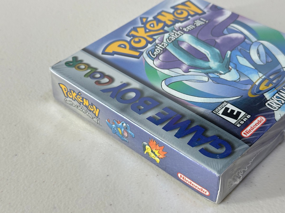 New! Pokemon Crystal Version (Nintendo Game Boy Color) Factory
