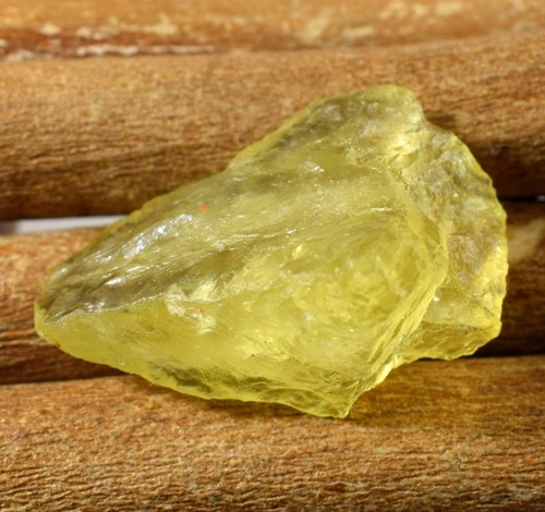 Natural Lemon Topaz 77.85 Ct Gemstone Mineral Specimen Rough Certified E12345 - Picture 2 of 7