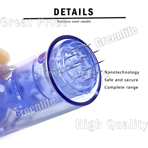 9/12/24/36/42 Pin Mini Mic-roneedle Machine Kit Mesotherapy Skin Pen Cartridges - Picture 19 of 23