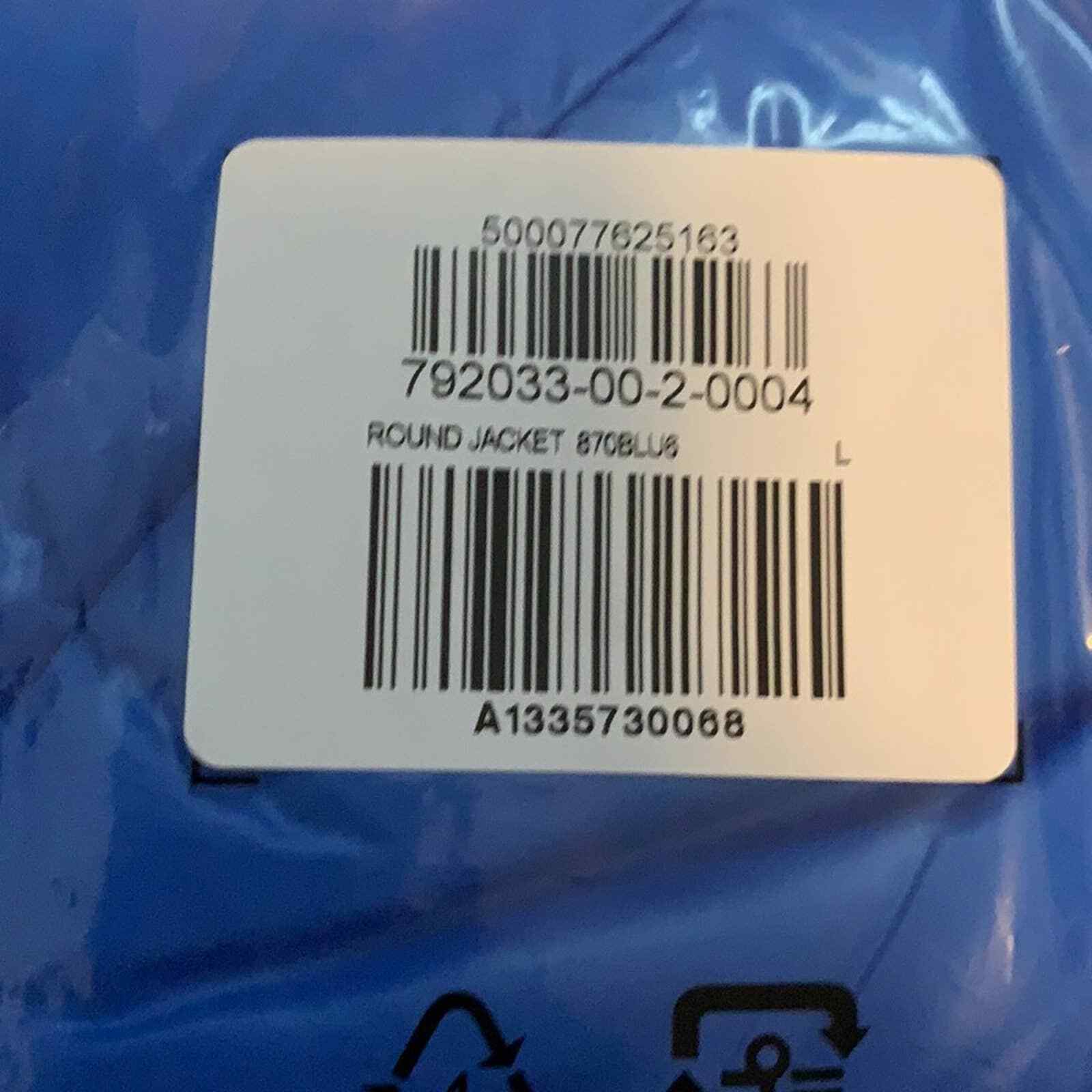 Yeezy x Gap Blue Puffer Round Jacket-L image 7