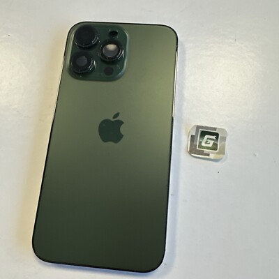 Apple iPhone 13 Pro Genuine OEM Bare Housing Alpine Green *B Grade*  NOT MAX