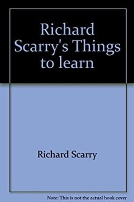 Things to Learn Paperback Richard Scarry