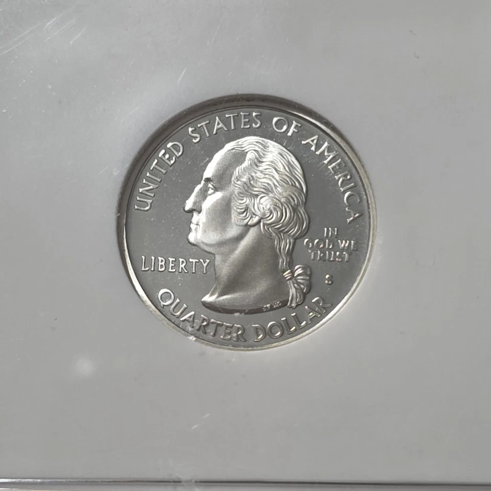 2008-S 25c SILVER NGC PF70UCAM OKLAHOMA QUARTER PROOF ULTRA CAMEO PR 70 - Image 4 of 4