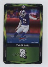 2024 Uno Elite Green Foil Tyler Bass #016 0c4