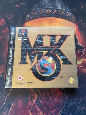 Playstation 1 Mortal Kombat 3 PS1 CIB Black Label USK18
