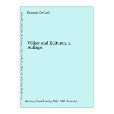 Völker und Kulturen. 1. Auflage. DeCarli, Edoardo.: