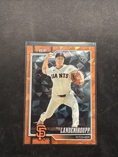 2026 Topps Series 1 Baseball Landen Roupp Orange Diamante