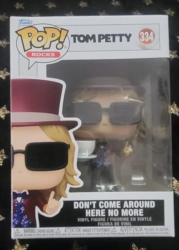 Funko Tom Petty POP! Rocks Don't Come Around Here No More Vinyl Figure #334 Musi