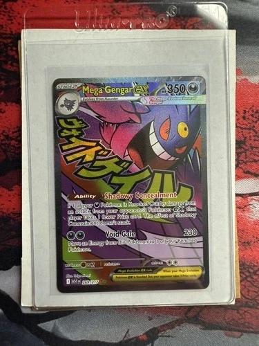 New ListingPokémon TCG Mega Gengar EX 269/217 Attack Rare Ascended Heroes