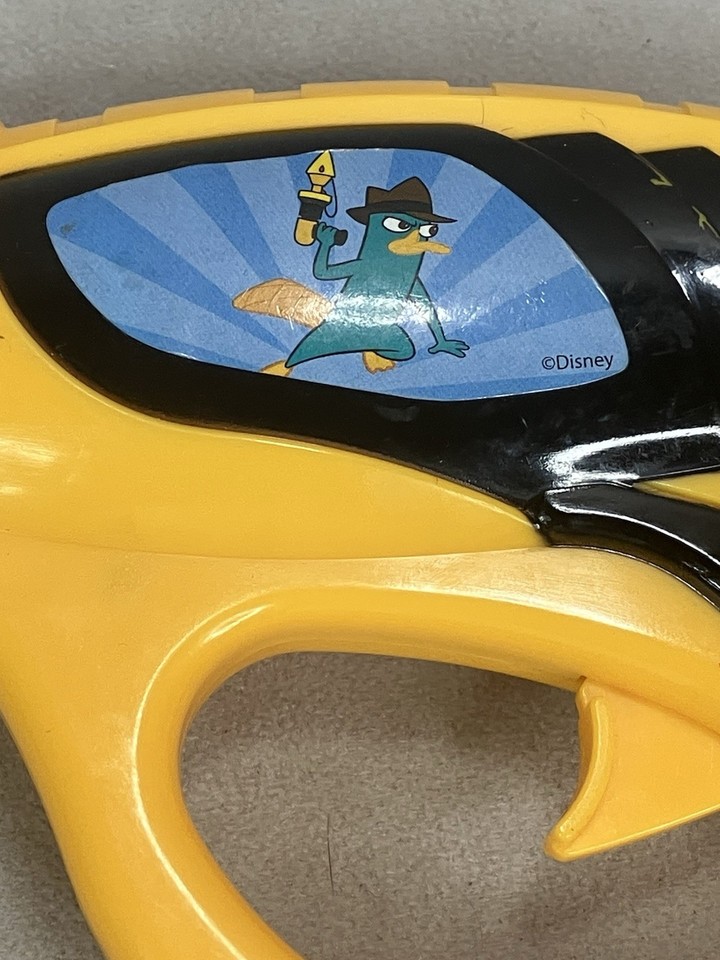 Disney Phineas and Ferb gun featuring Agent P (Perry the Platypus | eBay