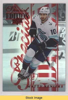 2023-24 Upper Deck Series 1 Special Edition Red Matty Beniers #SE-8 READ 19wb