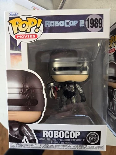 ROBOCOP (Funko Pop Movies #1989 -  Robocop Metallic Figure