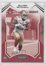 2021 Panini Playoff Rookies Kickoff Elijah Mitchell #292 f4l