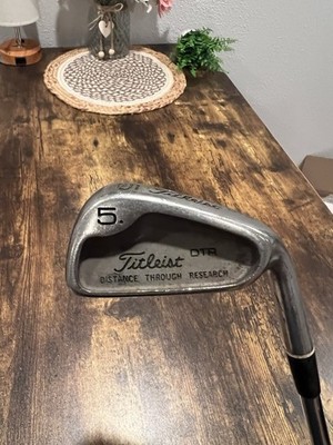 Titleist DTR Single 5 Iron Steel Shaft Stiff Flex Mens Right Handed
