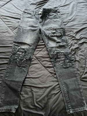Hesntls Men s Black Pants 30/32