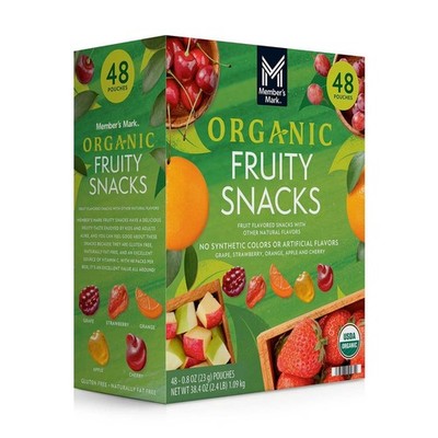Member's Mark Organic Fruit Snacks, 48 ct Great Price
