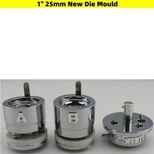 25mm Circular Badge Making Mold 1" Round Die for Pin Badge Press Machine