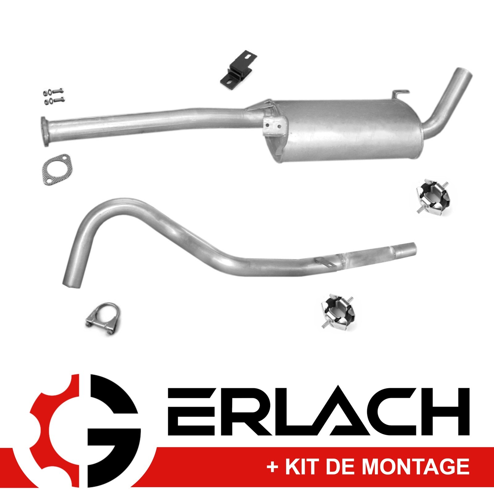 Silencieux pot d'échappement Nissan Terrano II 2.7 TD 3 portes 1210