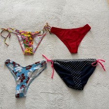 Womens Bikini Bottom Bundle M GapBody Red Flo...