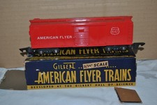 AMERICAN FLYER No. 642 RED REEFER BOX CAR   S Gauge - ORIGINAL BOX - LOOK  