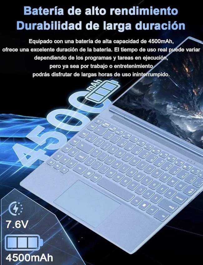 Portátil WIN 11 Pro / Ordenador/ Laptop - Imagen 3 de 4