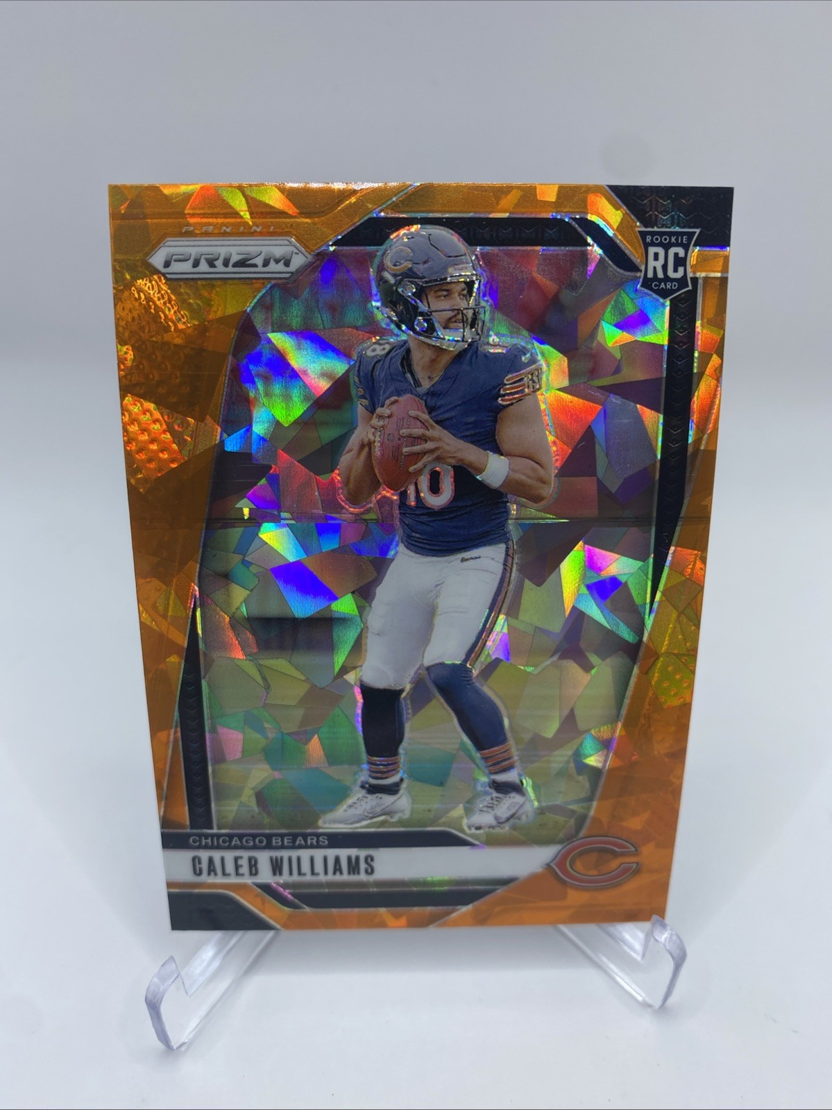 2024 Panini Prizm - Caleb Williams #301 Orange Ice Prizm Rookie