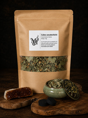 Calea zacatechichi Leaf Cut | Blätter & Blütenansätze | Räucherwerk | Mexiko
