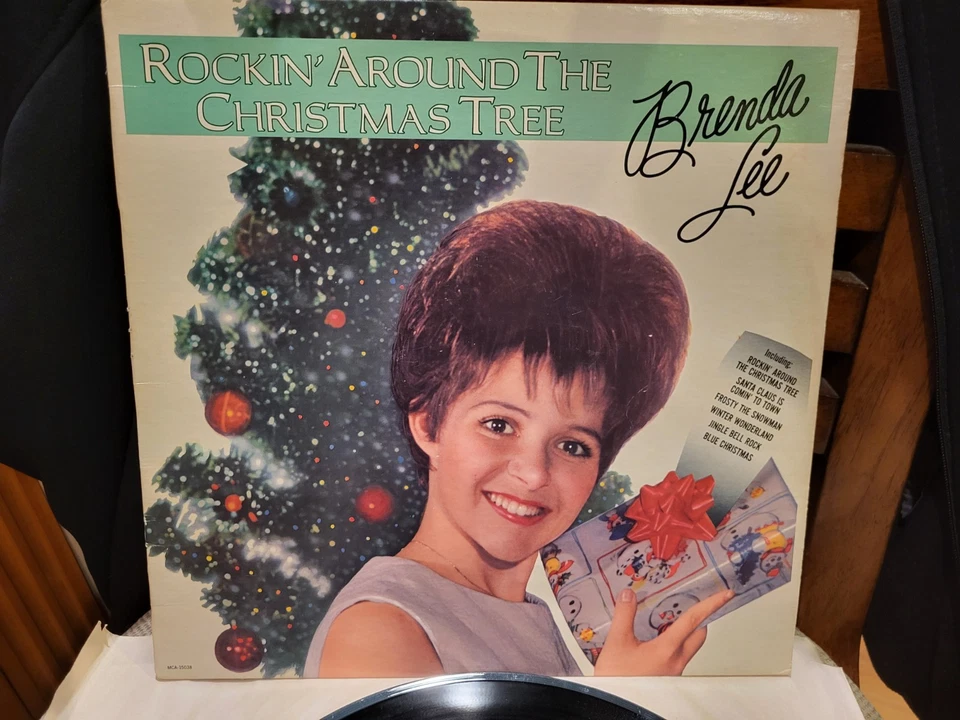 Brenda Lee – Rockin’ Around The Christmas Tree LP MCA‑15038 EX Vinyl EX Cover Foto 2 de 4