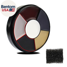 Clown White Black Face Body Paint,6 Colors Wheel for Special Effects Zombie Make