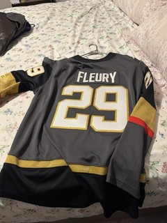 Fanatics Marc Andre Fleury Vegas Golden Knights NHL Jersey Men’s 2XL Gray
