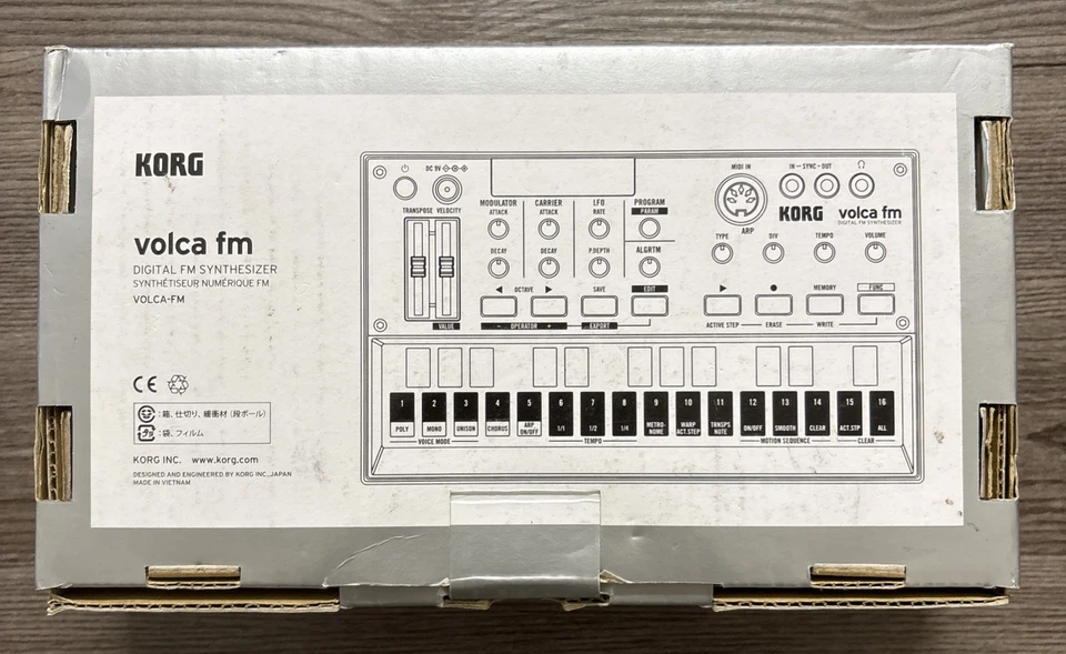 Korg Volca FM Digital FM Synthesizer with Power Adapter - Image 4 of 4
