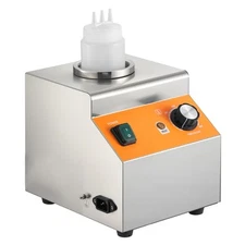 0.8L ElectricNacho Cheese Dispenser w/Bottle Commercial Hot Fudge Warmer 86-185℉