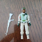 1986 HASBRO GI JOE ICEBERG v1 FIGURE 100% COMPLETE WITH RIFLE