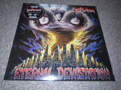 DESTRUCTION ~ETERNAL DEVASTATION~ VERY HARD TO FIND LTD PRESS LP VINYL PICTURE D