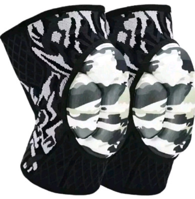 Kniebandage Bandage Pads für Damen Herren EVA Kompression Sleeve Strap Bandage...