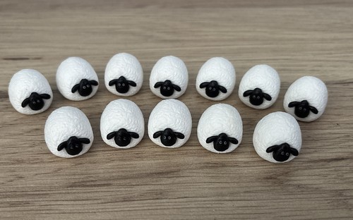 SHEEP BUNDLE Fleeced Board Game Spares or Cake Toppers
